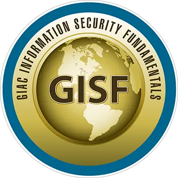 GIAC Information Security Fundamentals (GISF) GIAC Information Security Fundamentals (GISF) logo
