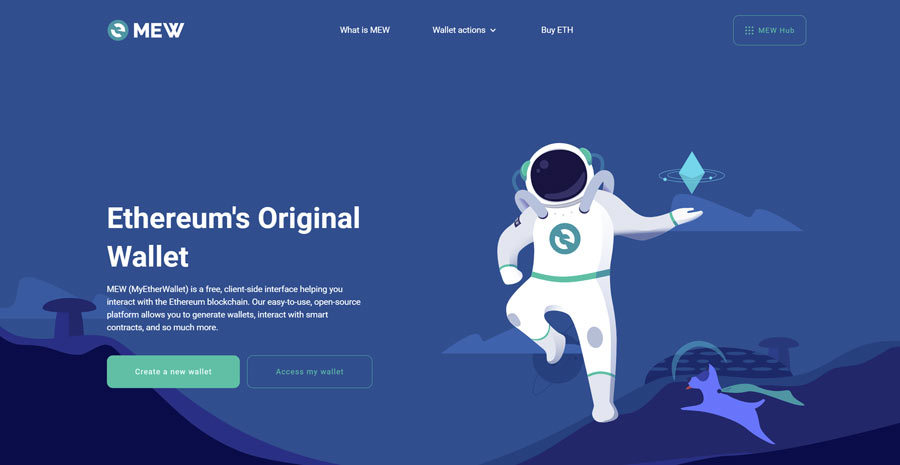 MyEtherWallet (MEW) MyEtherWallet (MEW) screenshot