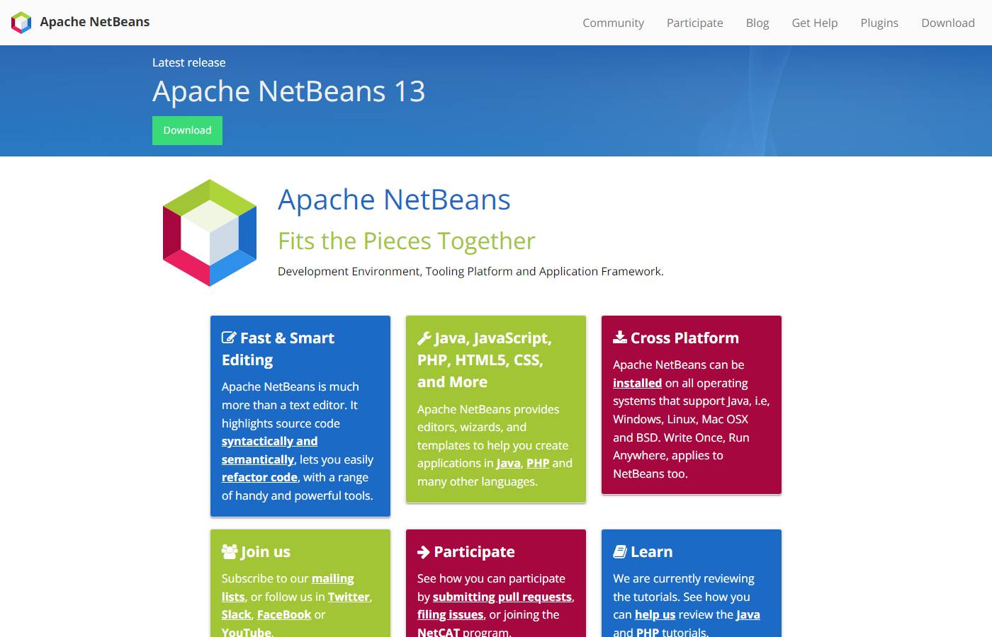 NetBeans Screenshot of NetBeans.
