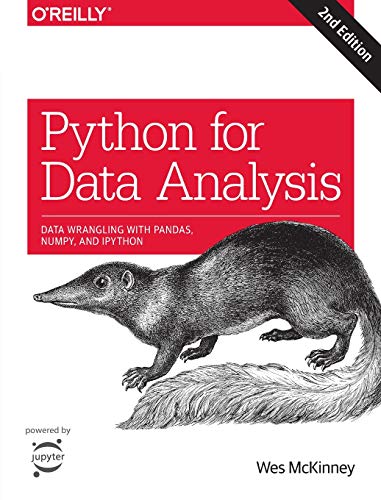 Python for Data Analysis Python for Data Analysis book cover