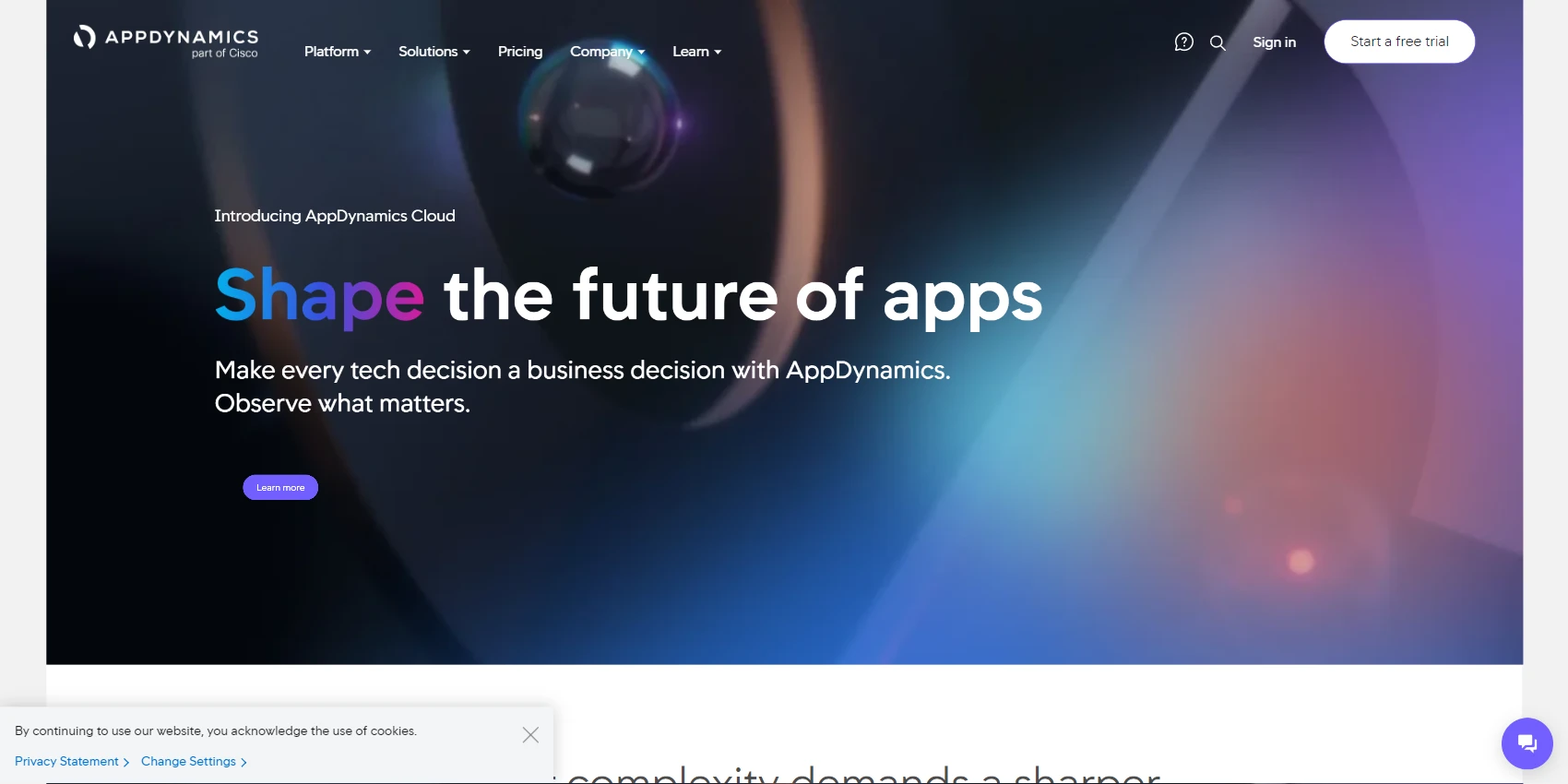AppDynamics AppDynamics Website