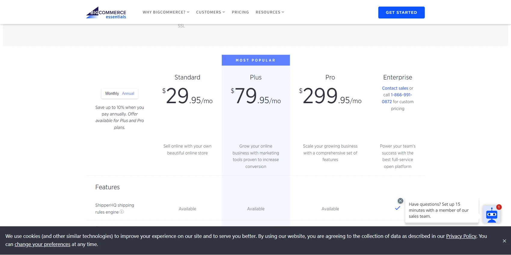 BigCommerce Pricing BigCommerce Pricing