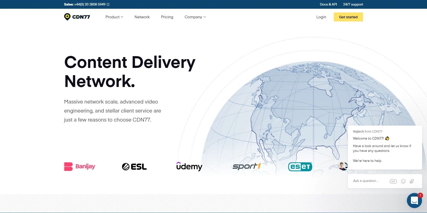CDN77 CDN77 Website