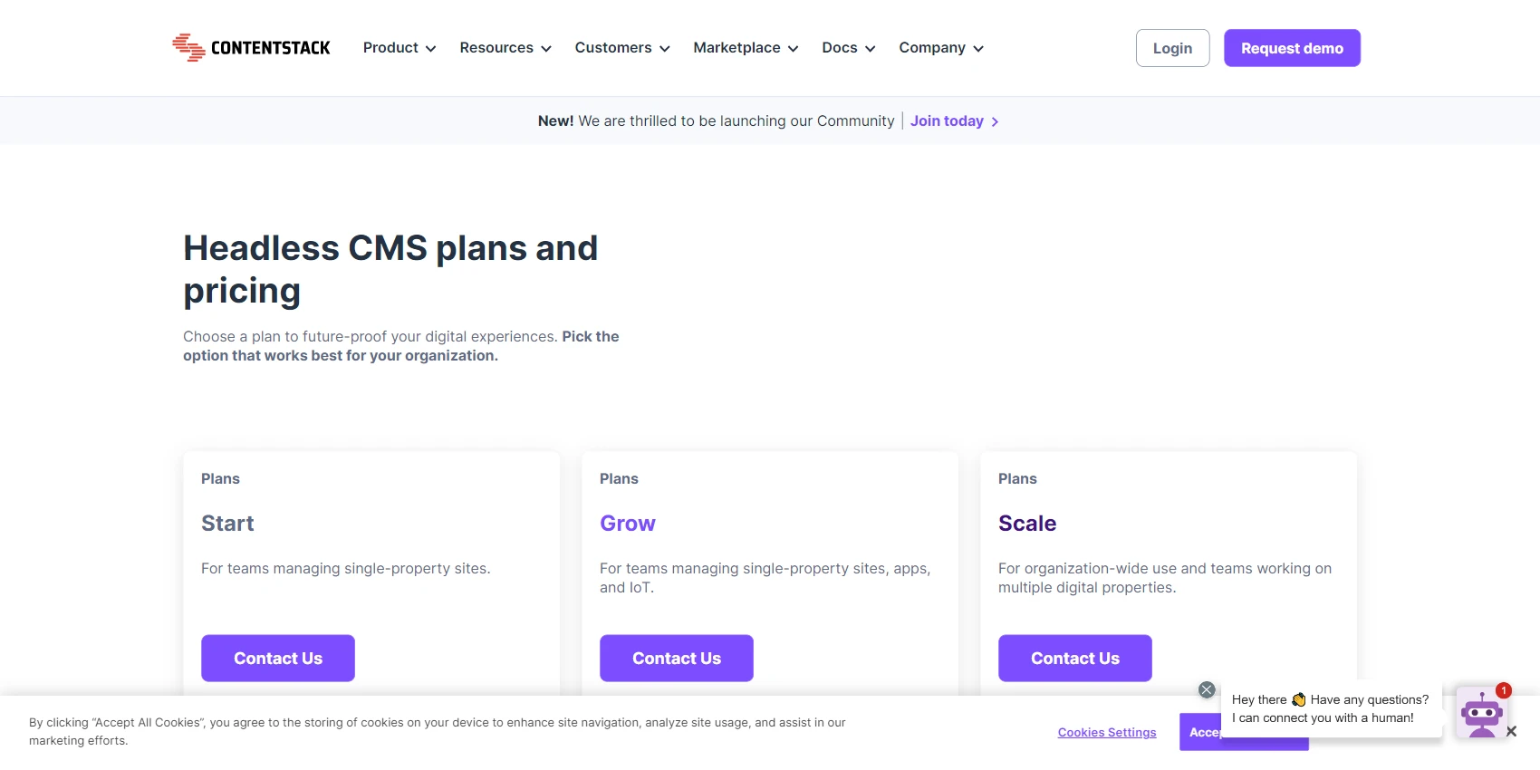 Contentstack Pricing Contentstack Pricing