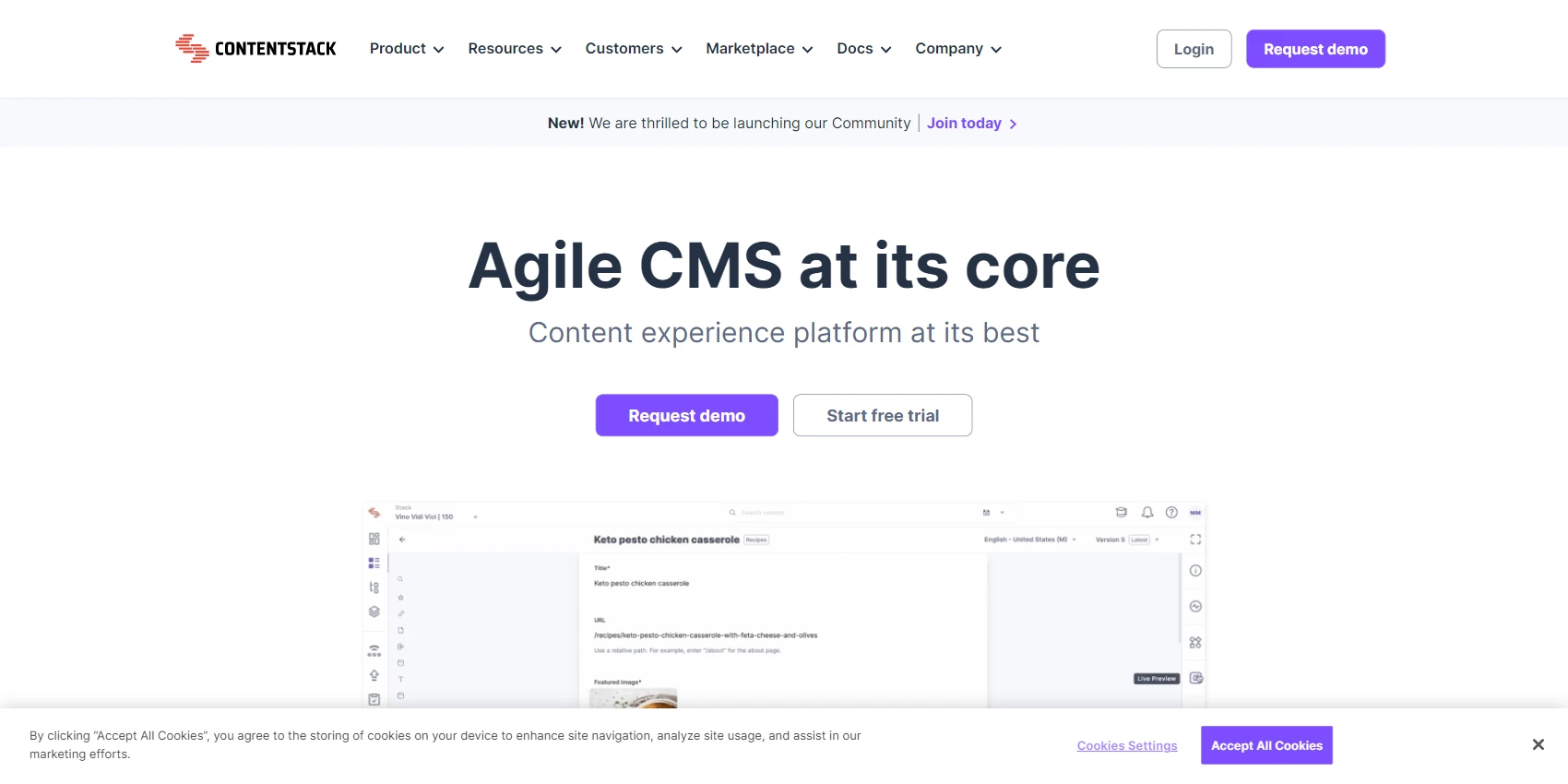 Contentstack Contentstack Website