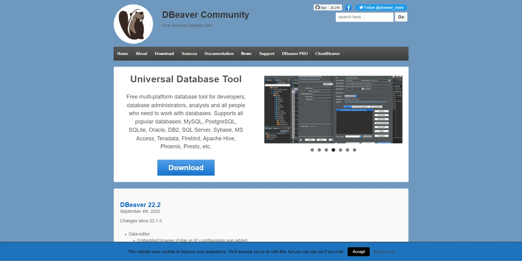 DBeaver DBeaver Website