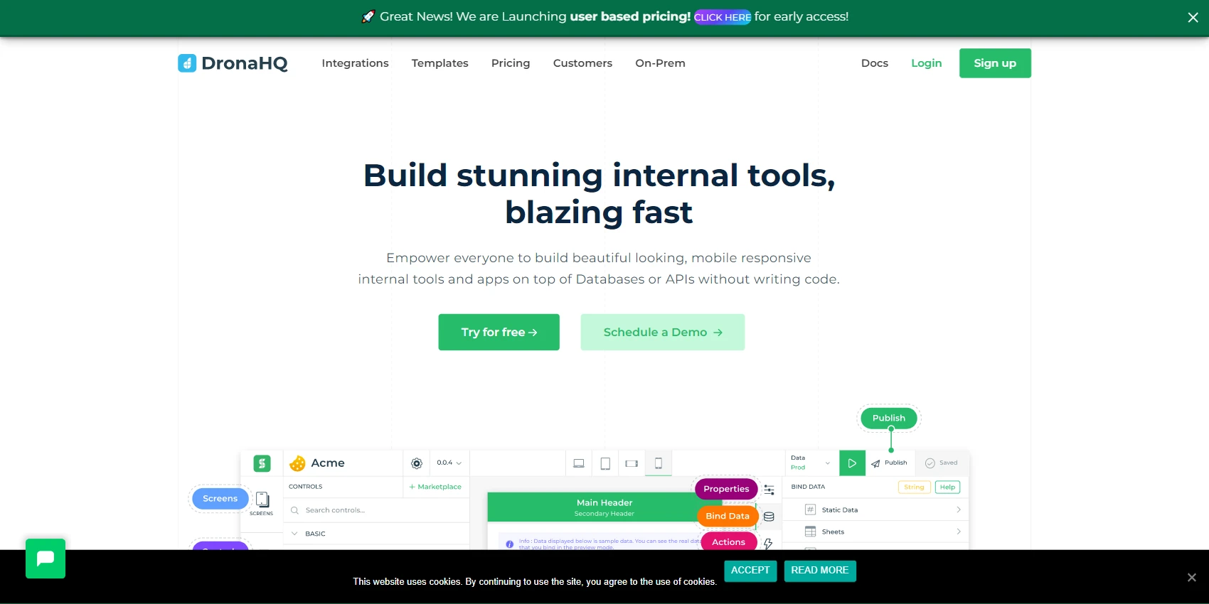 DronaHQ DronaHQ Website