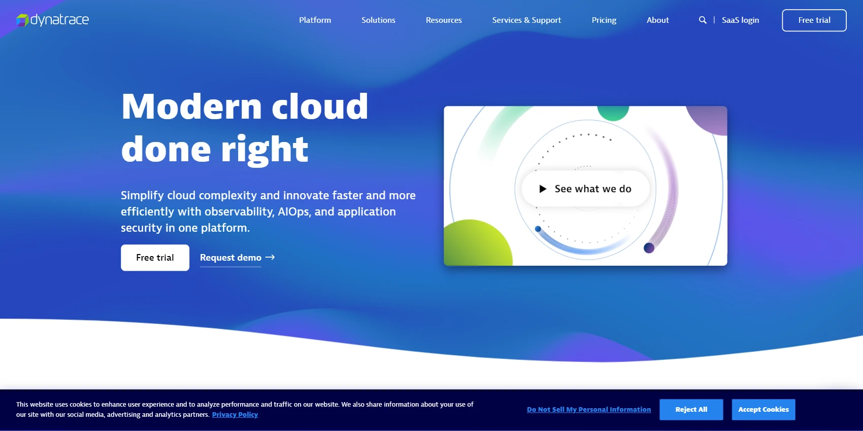 Dynatrace Dynatrace Website