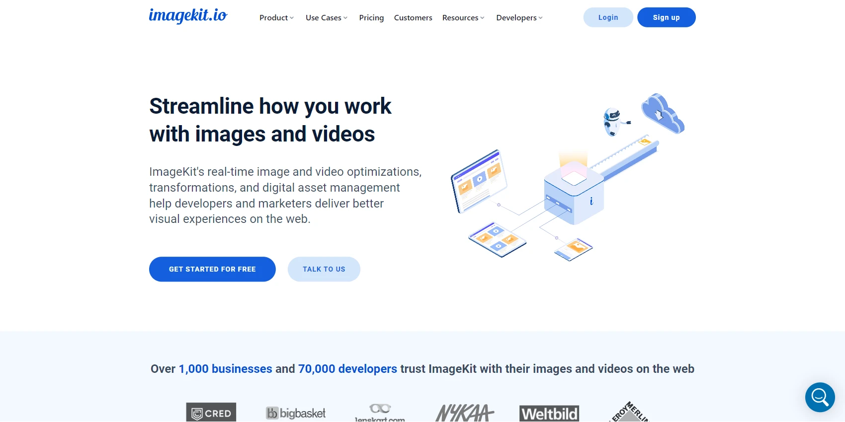 ImageKit.io ImageKit.io Website