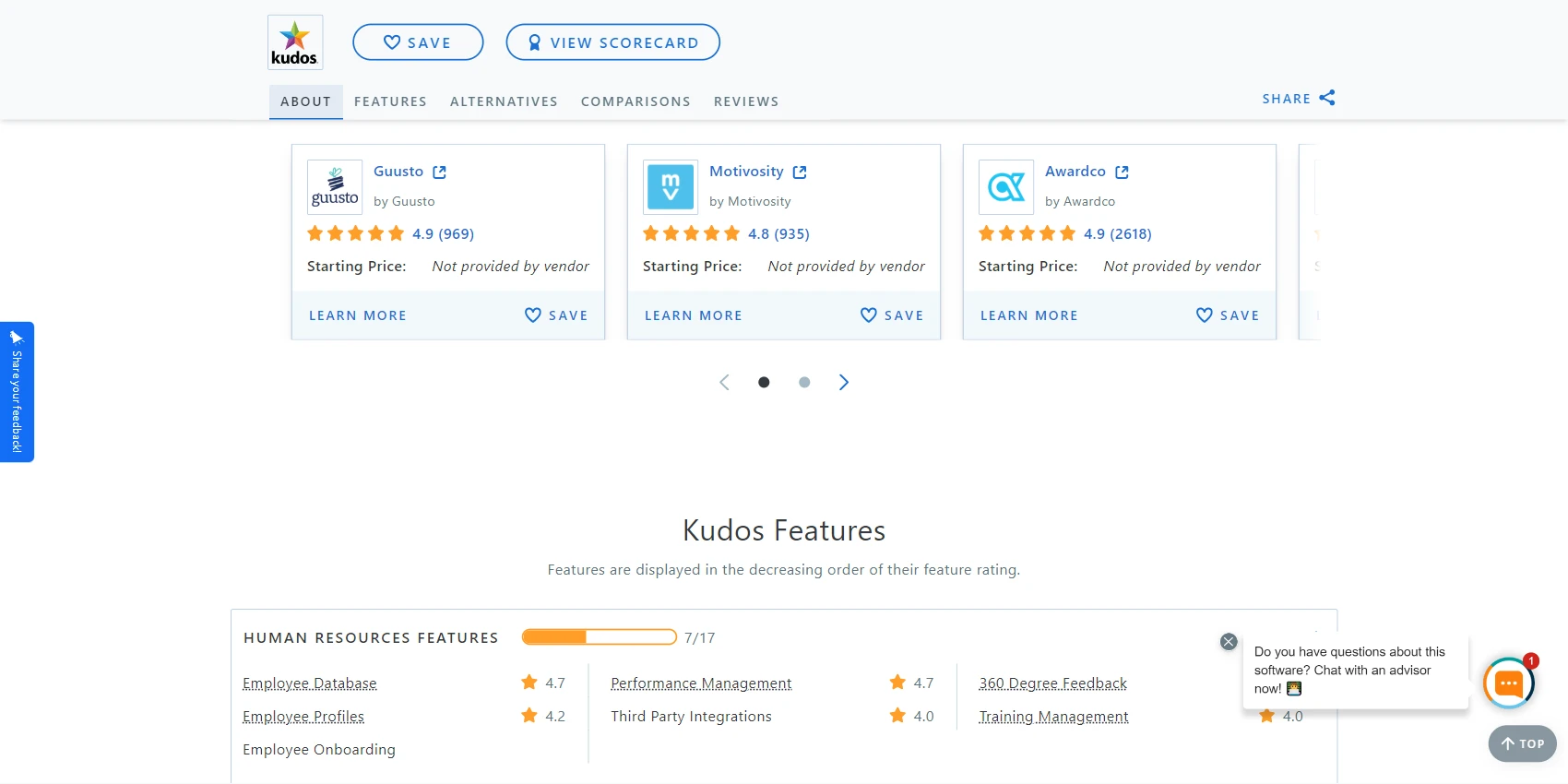 Kudos Pricing Kudos Pricing