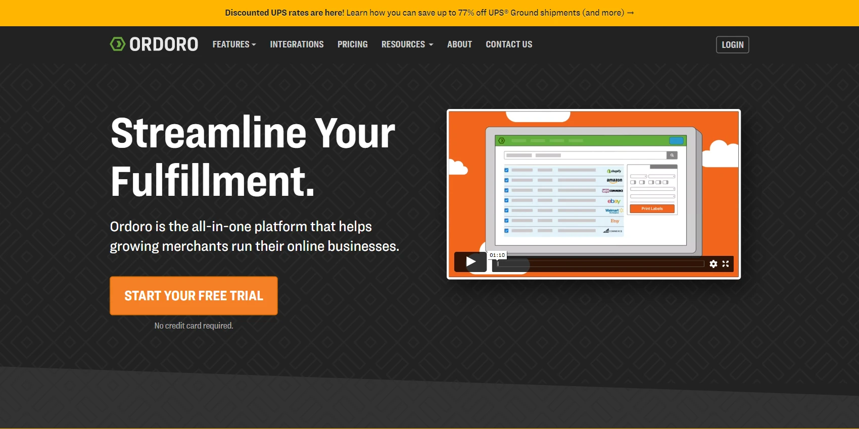 Ordoro Ordoro Website