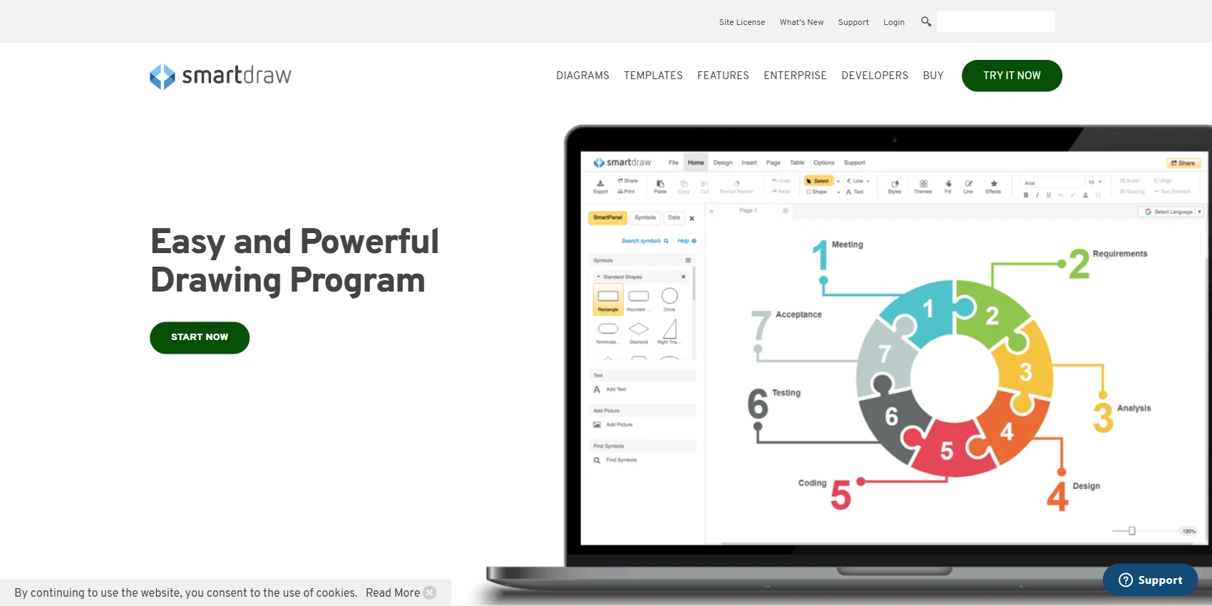 SmartDraw SmartDraw Website