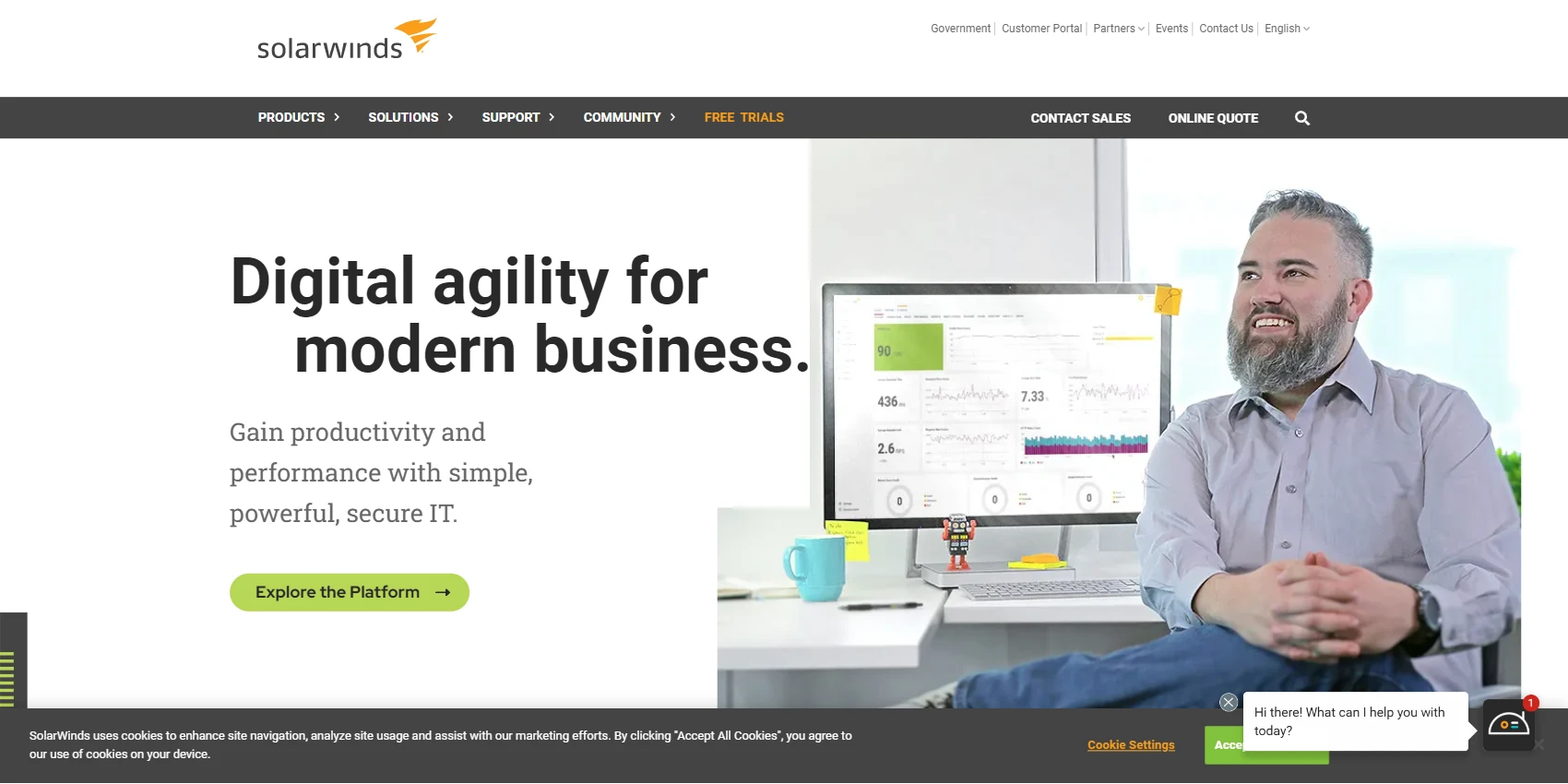 SolarWinds SQL Database Monitoring SolarWinds SQL Database Monitoring Website