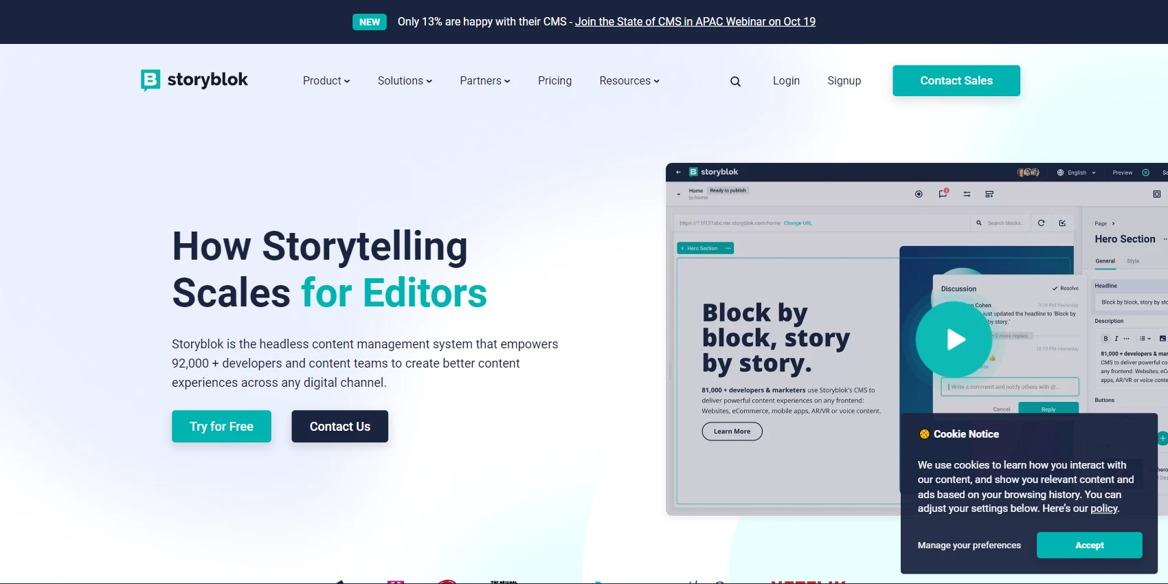 Storyblok Storyblok Website