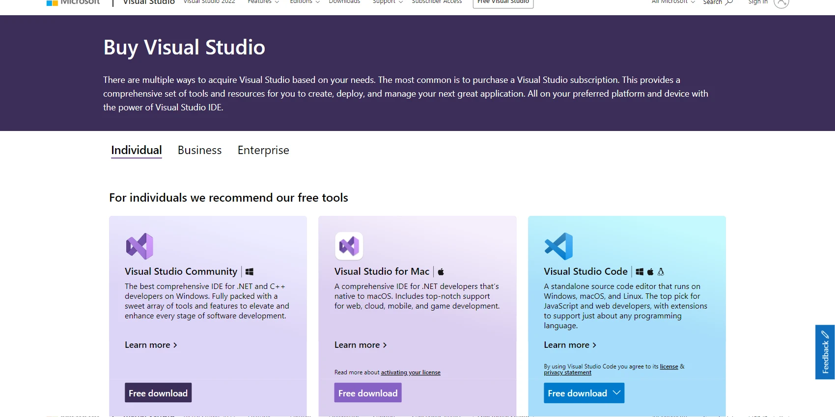 Visual Studio Code Pricing Visual Studio Code Pricing