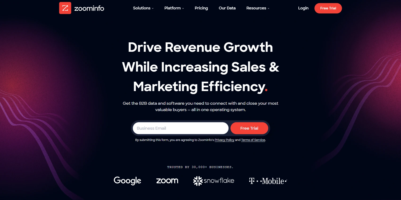 ZoomInfo ZoomInfo Website